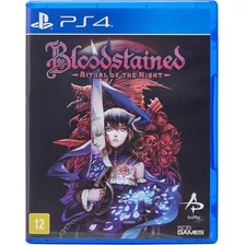 Bloodstained Ritual Of The Night Ps4 Físico Novo Nacional