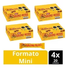 Chocolate Sahne Nuss Nestle, Pack X4 Cajas De 20 Unidx14gr