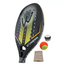 Raquete Beach Tennis Camewin Destroyer Carbon 3k - Original