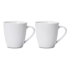 Taza Mug Bombe Ceramica Blanca 270ml 2 Unidad Sublimación