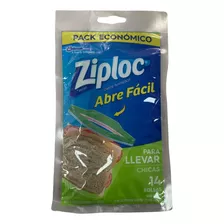 Bolsa Abre Fácil Ziploc 16.5 X 14.9cms 14 Unidades