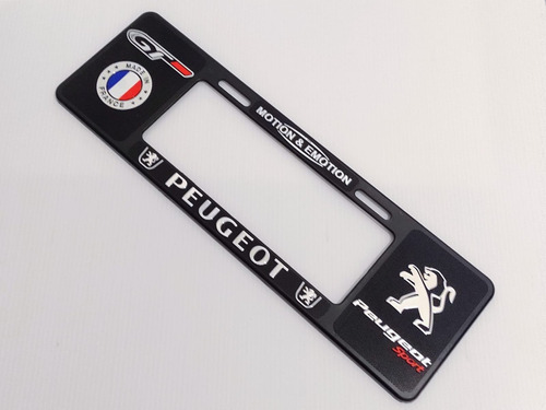 Porta Placas Europeo Autos Peugeot  Foto 2