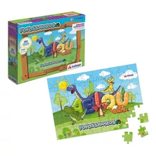 Puzzle Dinosaurios 60 Piezas, Xalingo, En Caja