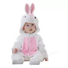Macacão Pijama Inverno Bebê Bichinhos Infantil - Confortável