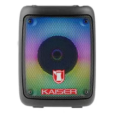 Bafle Kaiser 3 Flama Ksw-7003 Color Negro