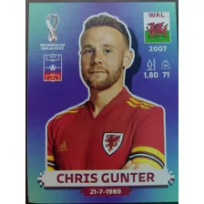 Lamina Album Mundial Qatar 2022 / Chris Gunter / Gales 7
