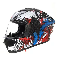 Casco Moto Integral Smk Stellar Werewolf Visor Simple Color Negro Mate/gris Tamaño Del Casco Xxl