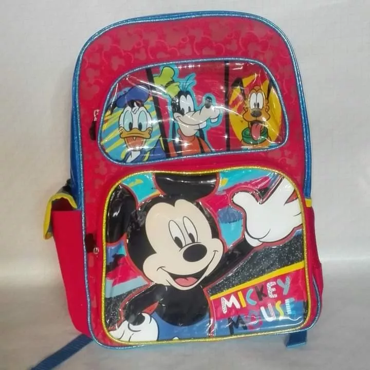 Mochilas De Mickey Mouse Y Minnie Mouse.nuevas. 