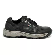 Zapatilla Febo Cuero Trekking Hombre