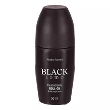 Desodorante Roll-on Masculino Black Uomo Abelha Rainha 50ml