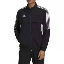 Casaco Jaqueta Pré-jogo Condivo 22 - Preto adidas H21276