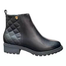 Bota Salto Montaria Cano Curto Moda Chelsea Modare 7074.106