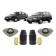 2 Kit Batente Coxim Dianteiro Fiat Marea 1999 2000 2001 2002