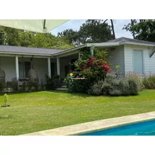 Casa En Alquiler Anual De 4 Dormitorios Y Piscina,rincon Del Indio