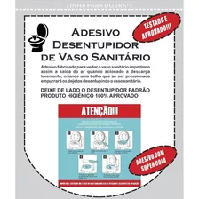 Adesivo Para Desentupir Vaso Sanitário Entupido Descartavel