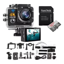 Câmera Go Cam Ultra Pro Full Hd 4k Sport Ação + Cartão 32gb