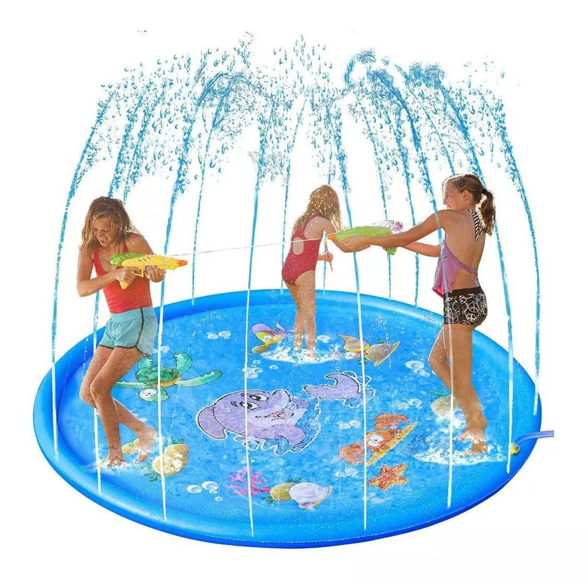 Splashpad Sprinkler Esteira  Piscina Inflável Infantil 