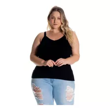 Regata Blusa Alcinha Verão Feminina Plus Size Revenda 1123