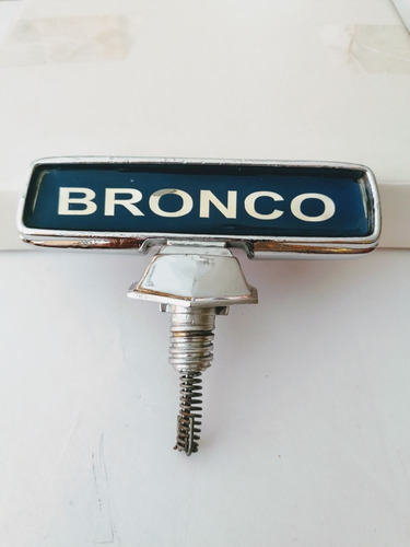 Emblema Cofre Ford Bronco Foto 2