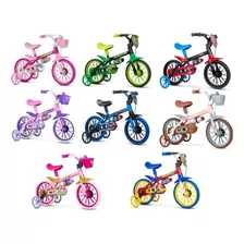 Bicicleta Infantil Nathor Aro 12 Com Rodas De Treinamento