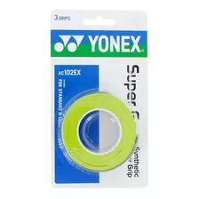 Overgrips Yonex Super Grap 3 Piezas Verde Lima