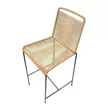 Silla De Comedor- Acapulco - Modelo Amst. - Simil Yute