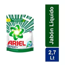 Jabón Líquido Para Ropa Ariel Expert 2.7lts Pack X4
