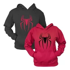 Duo 2 Sudaderas Hombre Araña Spiderman Pareja Amigos Novios 