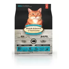 Alimento Gato Oven Baked Traditional Adulto Pescado 4,54kg