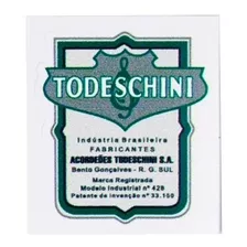 Selo Todeschini Série Selo Verde C/adesivo Gaita/acordeon