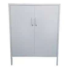 Mueble Gabinete Metálico Cajonera Hogar, Comedor Dos Puertas