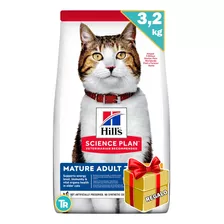 Comida Hill´s Gatos Mature + 7 Años 3,2 Kg +