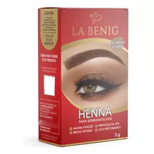 La Benig Henna De Sobrancelhas 3g - Cor Castanho Escuro