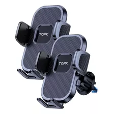 Topk [paquete De 2 Soportes Para Telefono Para Automovil Con