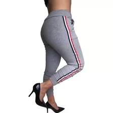 Calça Moda Feminina Ribana Listrada Estilo Jogger !!!