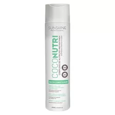 Sunshine Coco Nutri Condicionador 250ml Cabelos Danificados