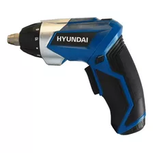 Atornillador Inalambrico Hyundai 3.6 V Estuche Con 55 Piezas