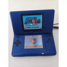 Nintendo Ds Fat Com Jogo Original Super Mario 64 Ds + Jogo Gba Mario E Luigi