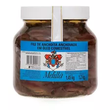 Filé De Anchovas Melilla (aliche) 1,2kg - Rótulo Azul