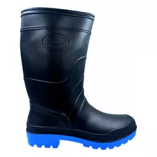 Bota Para Lluvia Hombre Trabajo Jardinero Hule Antiderrapant