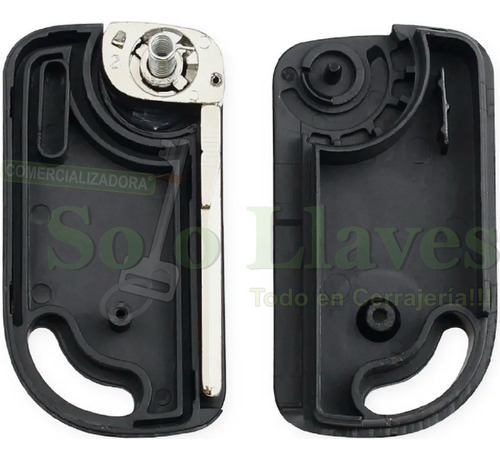 Carcasa Control Llave Vw Volkswagen Tipo Navaja Sin Botones Foto 6