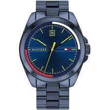 Relógio Tommy Hilfiger Masculino Azul - Modelo: 1791689