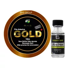 Kit 02- Fita Gold + 10 + Cola Ultra Hold 15 Ml