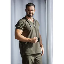 Blusa - Pijama Cirúrgico Uniforme Hospitalar Scrub Masculino