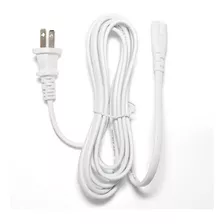 Omnihil - Cable De Alimentacion De Ca (4.9 ft), Color Blanco