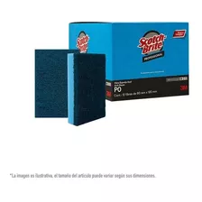 12 Fibras Esponja Azul Scotch-brite Antirrayas