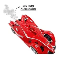 Carrinho Controle Remoto Formula1 Fumaça 7 Funções Grande
