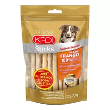Petisco P/ Cachorro Kadi Sticks De Frango Com 20un