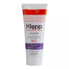 Klepp flúor gel one minute - Sabor Mix frutal x 220 grs.