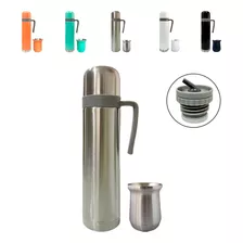 Combo Matero Termo 750ml + Mate Acero Inox 160ml Comet Css